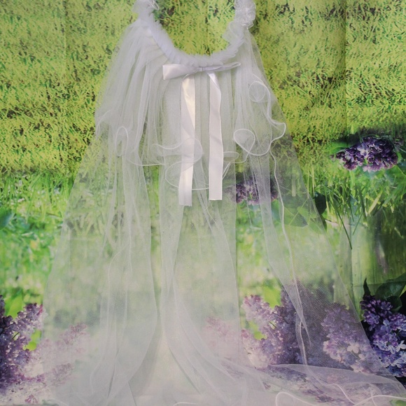 TUTU Black and White Veil Set - Picture 7 of 8